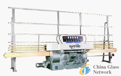 glass straight line grinding edger machine